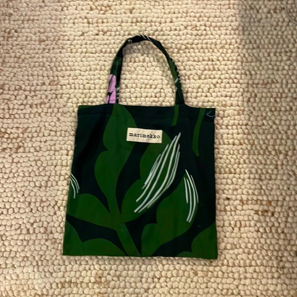 Marimekko cotton tote bag